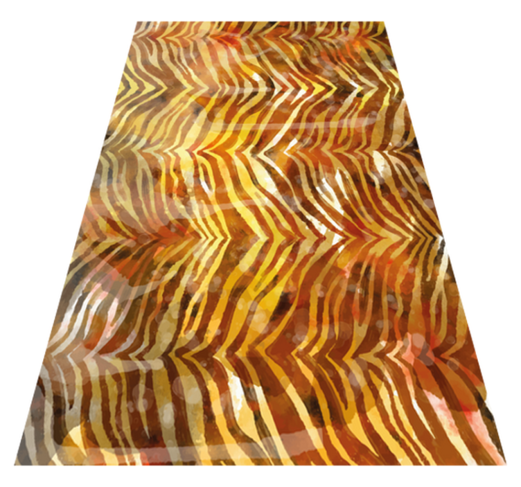 Vinylové koberce zvieratá zebra akvarelová textúra - Tenstickers