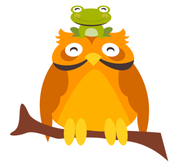 Vinylové koberce zvieratá rozprávkové postavičky - Tenstickers