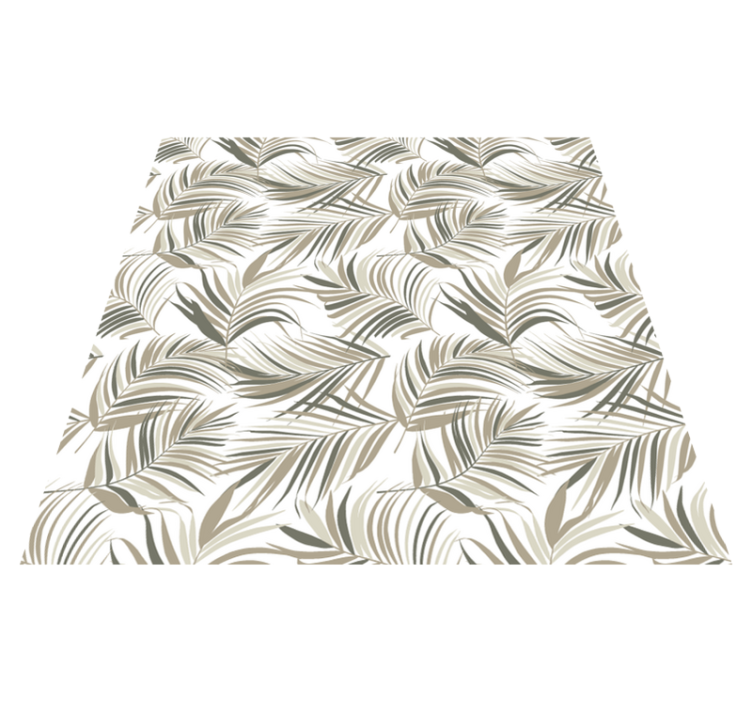 Vinylový koberec s kvetmi bujná tajomná príroda - Tenstickers