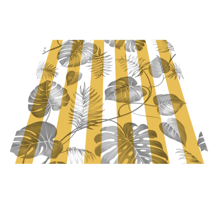 Vinylový koberec s kvetmi posuvná skriňa - Tenstickers