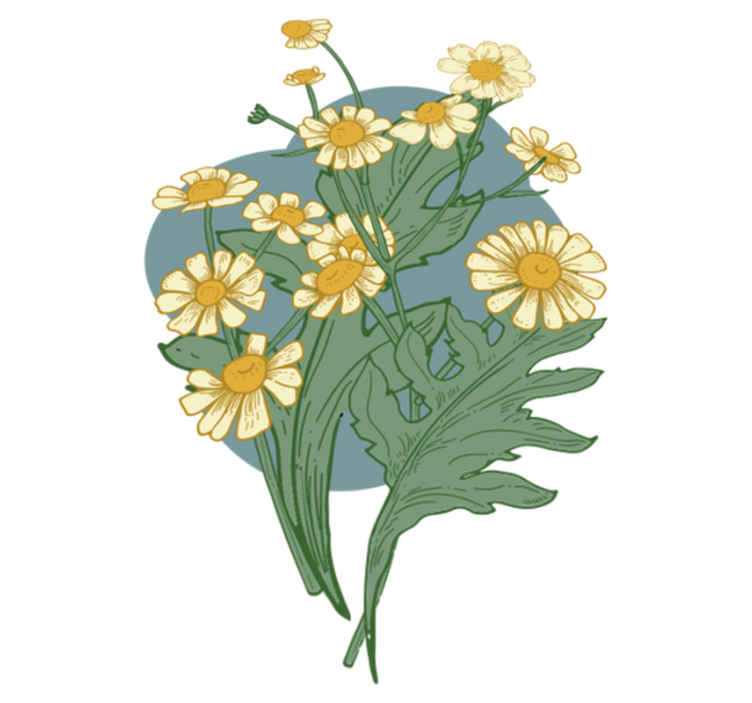 Vinylový koberec s kvetmi Živá kvetinová kompozícia - Tenstickers