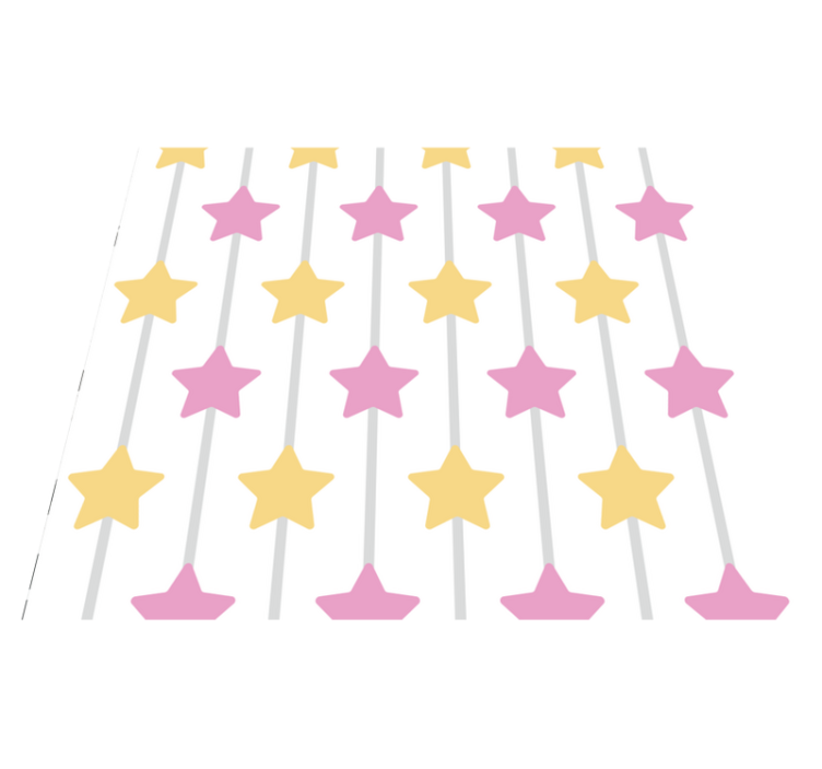 Hviezdy vinylový koberec fenomenálna sladkosť - Tenstickers