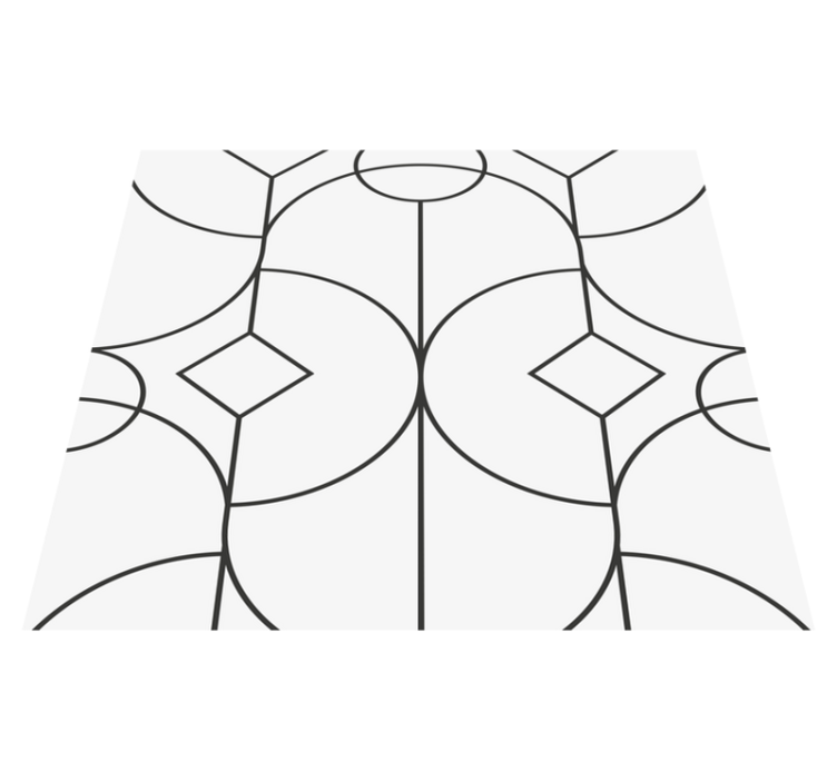Vinylový koberec do spálne elegantný klasický vzor - Tenstickers