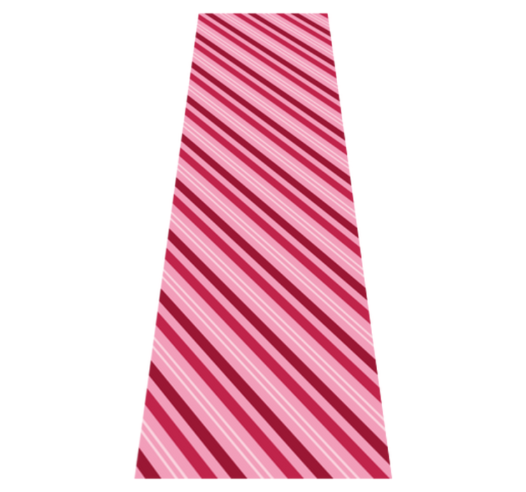 Vinylový koberec do spálne s diagonálnym vzorom - Tenstickers
