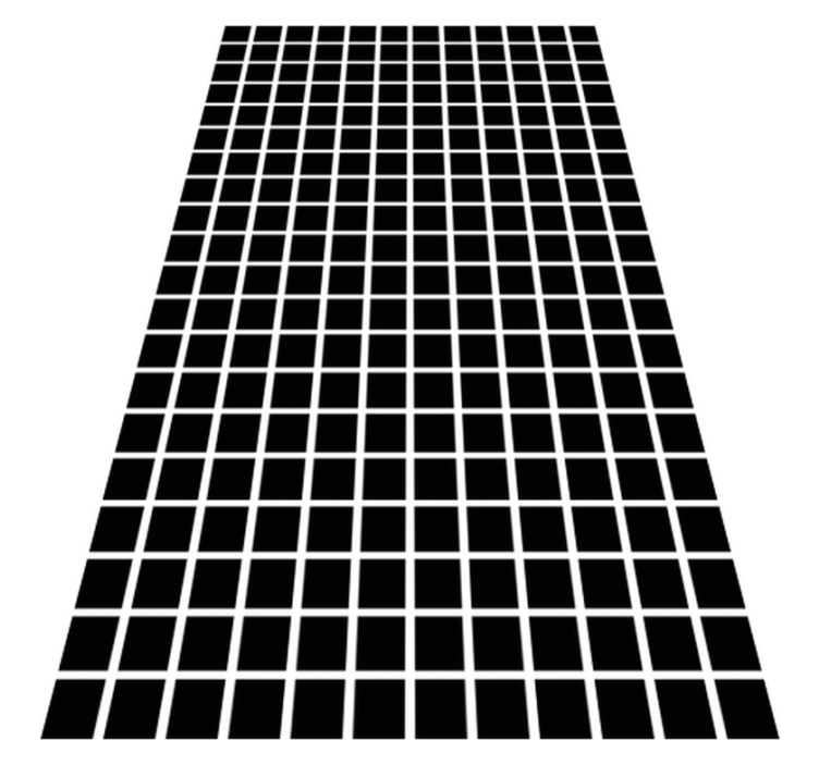 Vinylový koberec s geometrickými tvarmi v odtieňoch šedej - Tenstickers