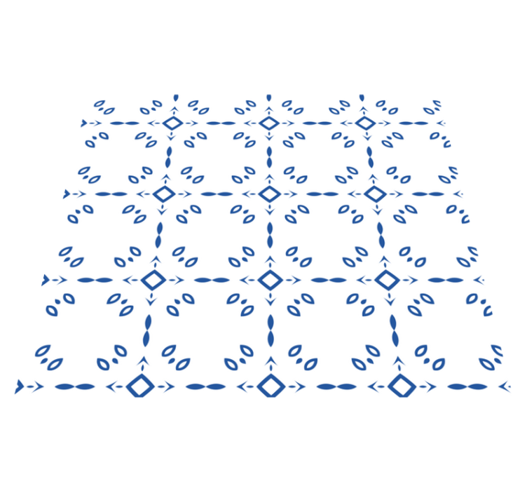 Vinylový koberec do kúpeľne klasický dizajn - Tenstickers