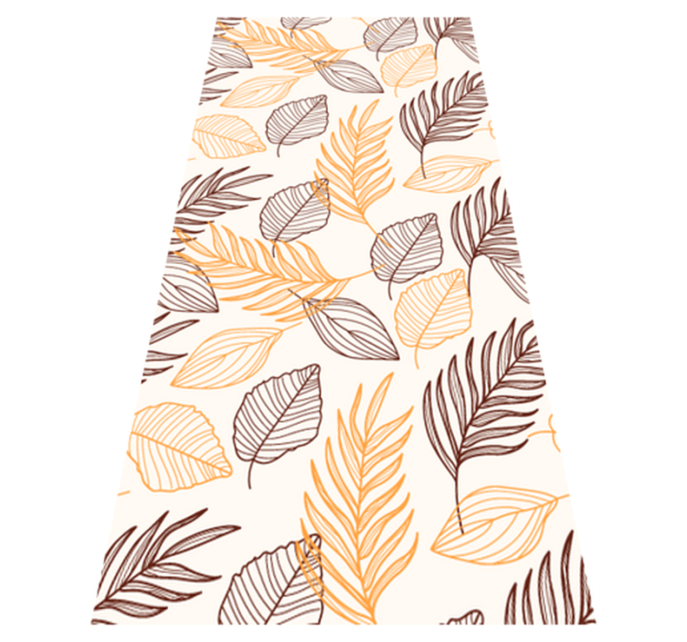 Vinylový koberec do kúpeľne zlatý dizajn obilnín - Tenstickers