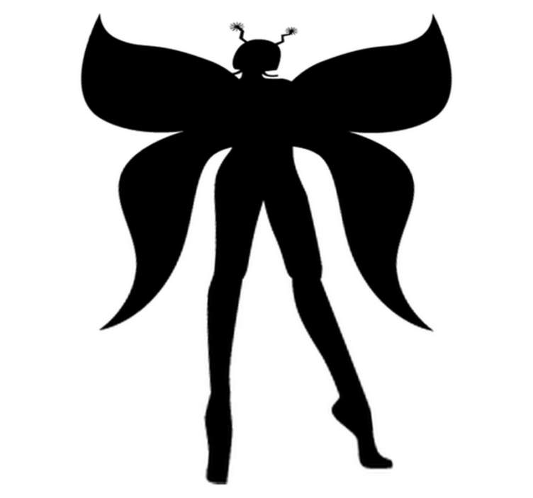Vinylový koberec do spálne hadia silueta s anténami - Tenstickers