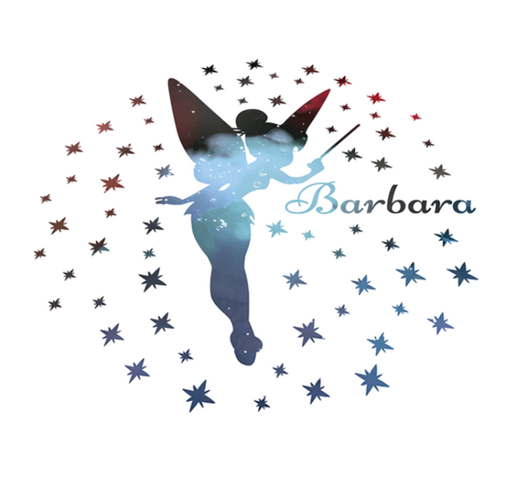 Vinylová koberec s menom - Tenstickers