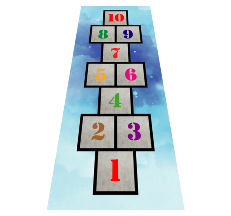 detský vinylový hry poskoková zábava - Tenstickers