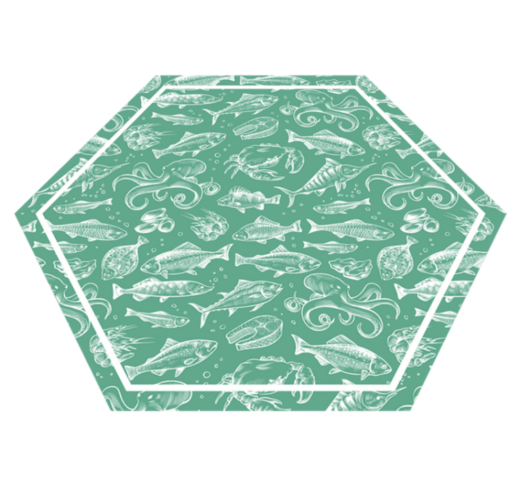 vinylové koberce zvieratá vodné očarenie - Tenstickers