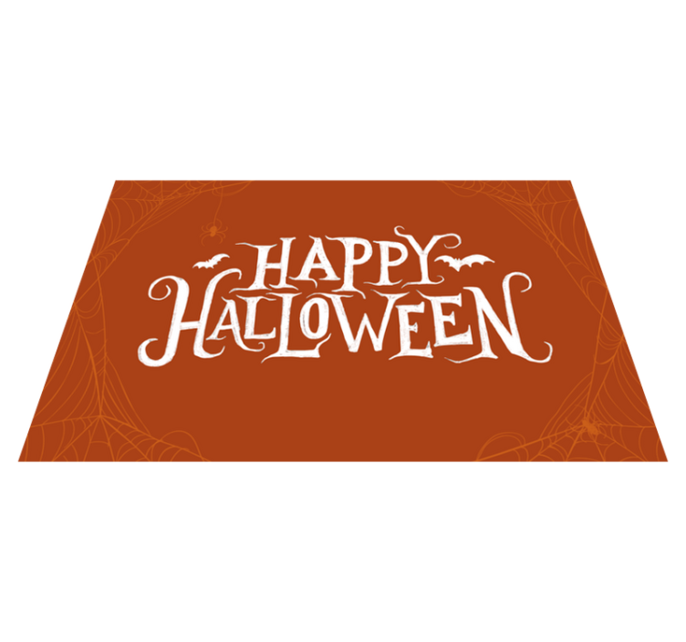 Veselý vinylový koberec halloween - Tenstickers