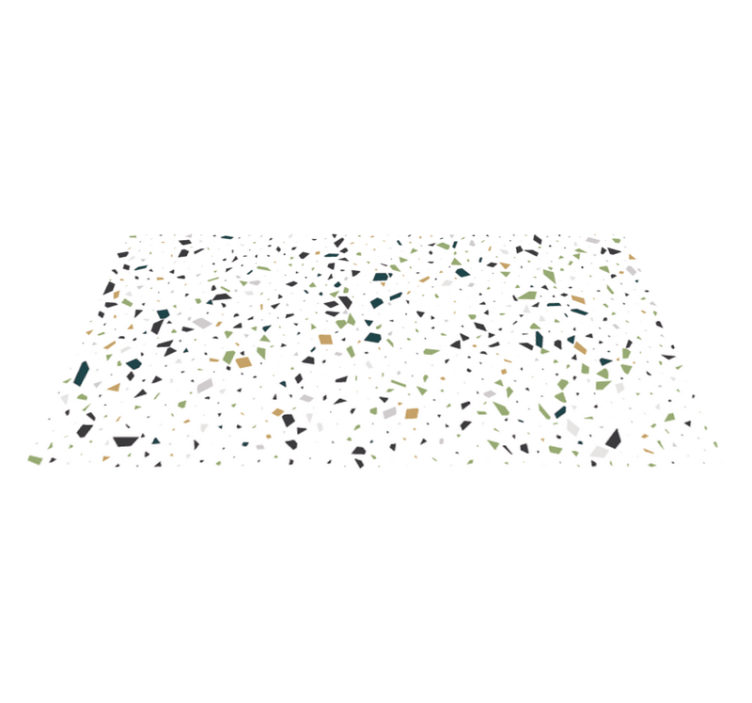 Bodový vinylový koberec s geometrickým tvarom - Tenstickers