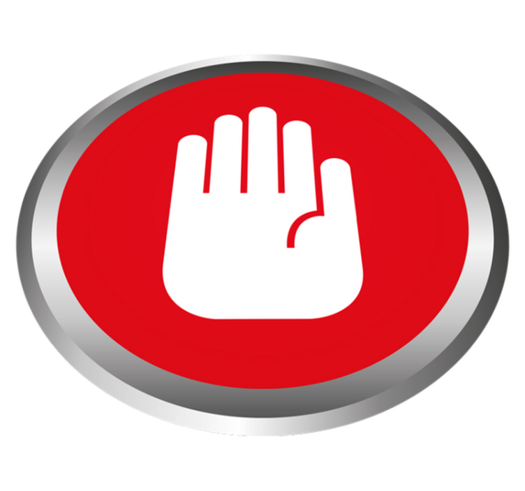 Mramorový vinylový koberec dekorácia stop signálu - Tenstickers