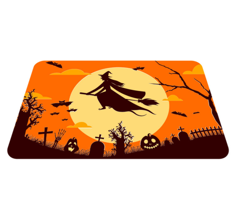 Lietajúce čarodejnícke halloweenske koberce - Tenstickers