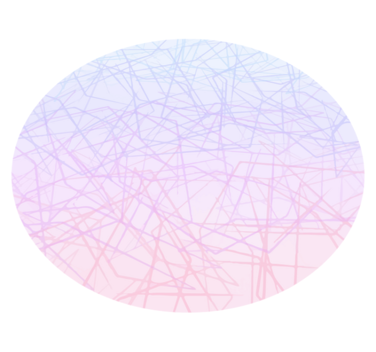 Ružová mozaiková podlahová dlažba ombre - Tenstickers