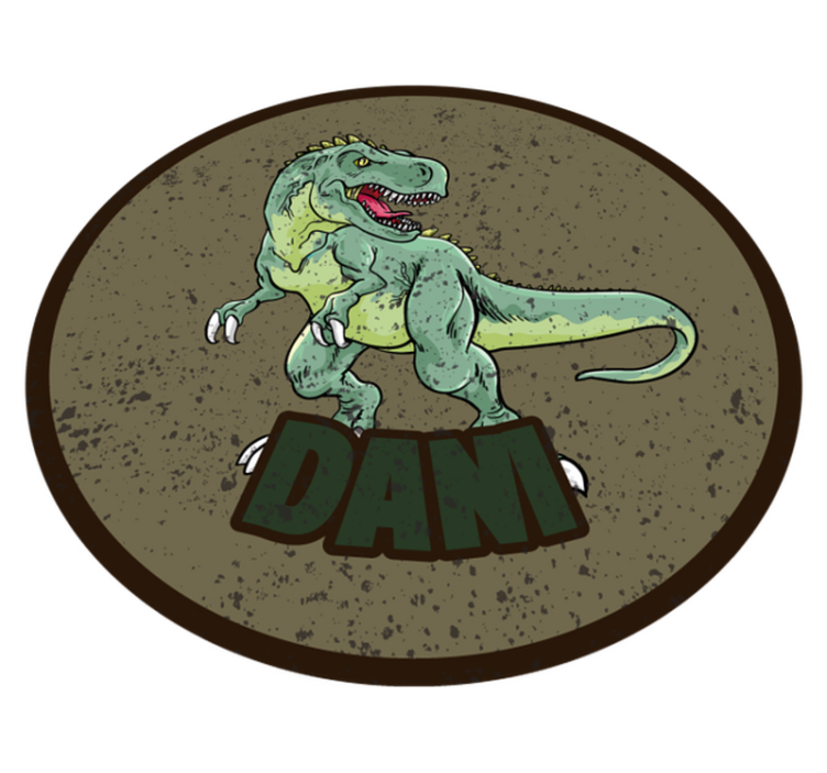 Tirannosaurus rex s vlastným menom - Tenstickers