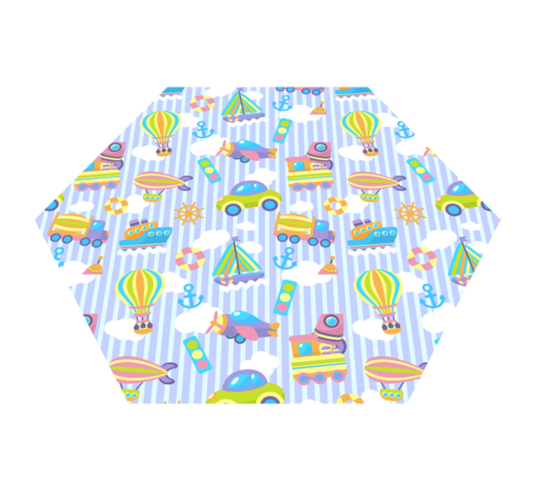 detský vinylový koberec obraz z detstva - Tenstickers