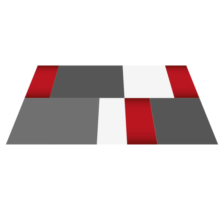 vinylový koberec minimalisticky minimalistické bloky - Tenstickers