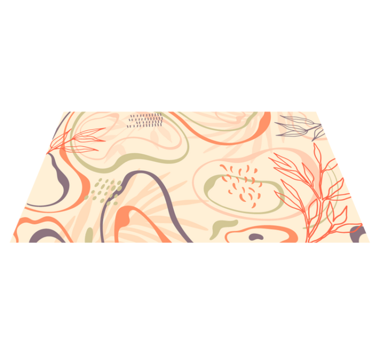 Severský štýl ponecháva severský vinylový koberec - Tenstickers