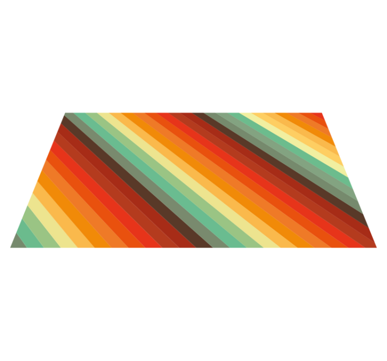 vinylový koberec do spálne žiarivé diagonálne pruhy - Tenstickers