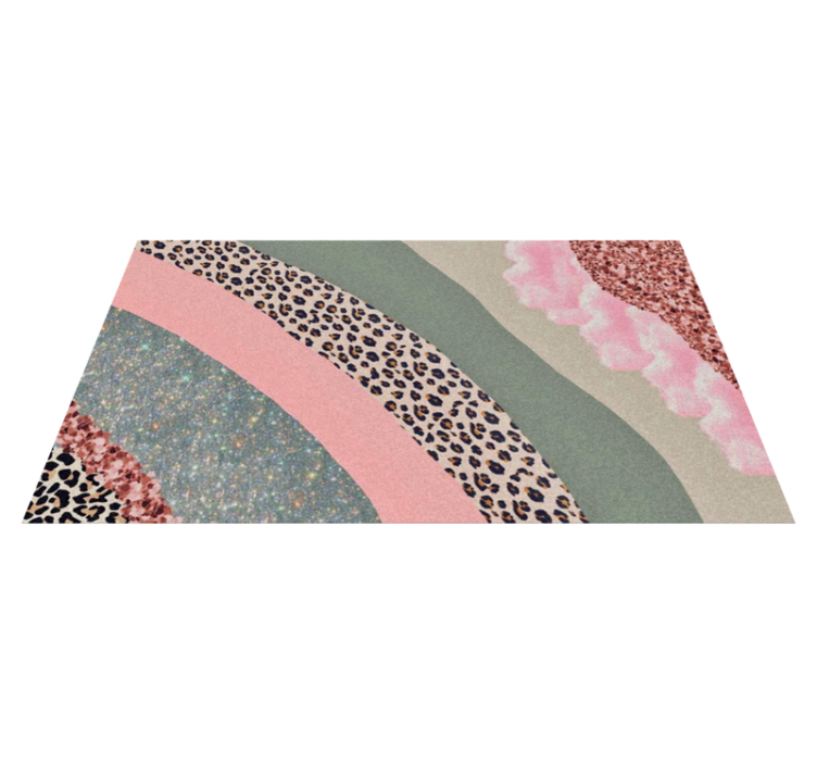 čarovné pruhy s potlačou pruhy koberec - Tenstickers