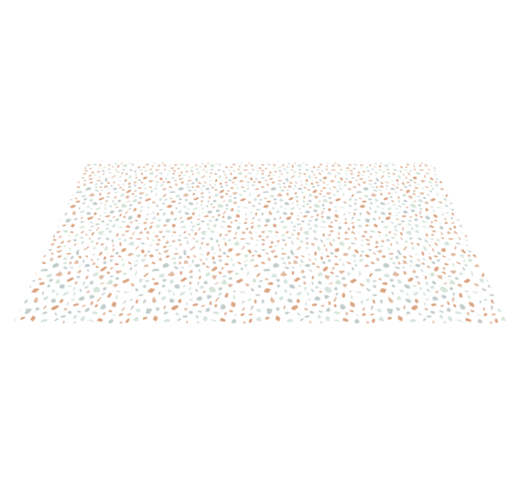 Koberec z cukroviniek terrazo - Tenstickers