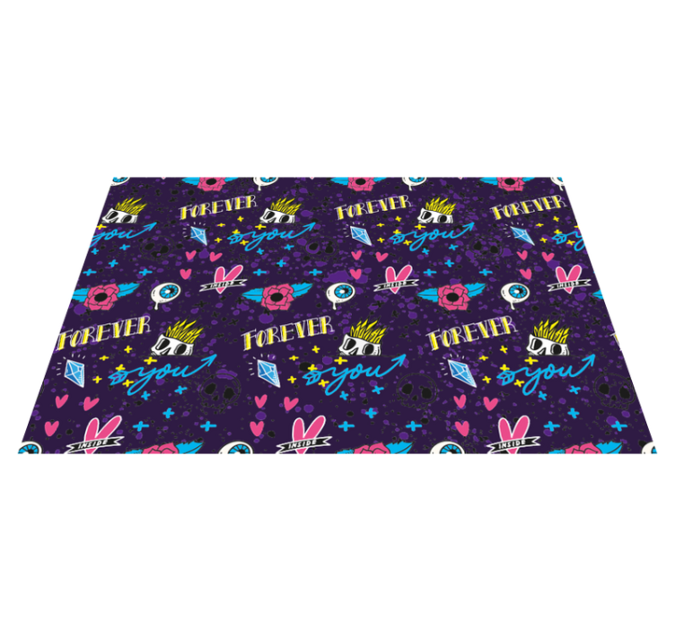 rôzne vinylové koberce pre deti navždy budete navrhovať - Tenstickers