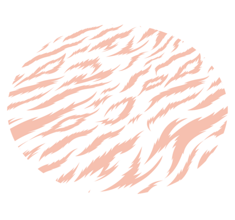 vinylový koberec zvierací vzor motív tigrích pruhov - Tenstickers