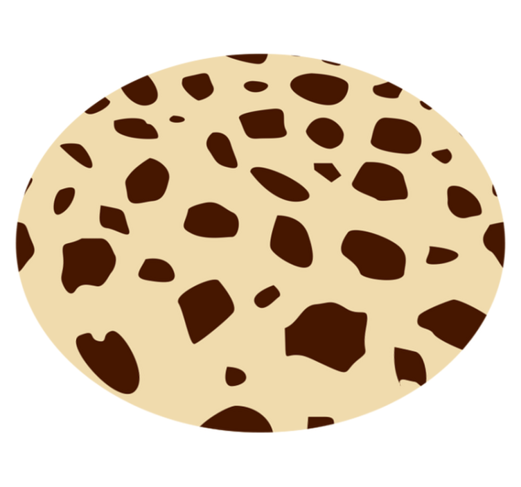 Vinylový koberec so žirafou škvrny na zvierati - Tenstickers