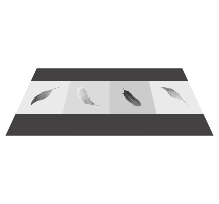 vinylové koberce zvieratá minimalizmus z peria - Tenstickers