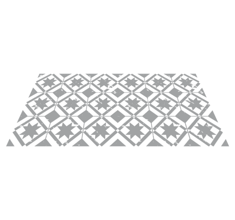 Sivý pantone dlaždice dlažba koberec - Tenstickers