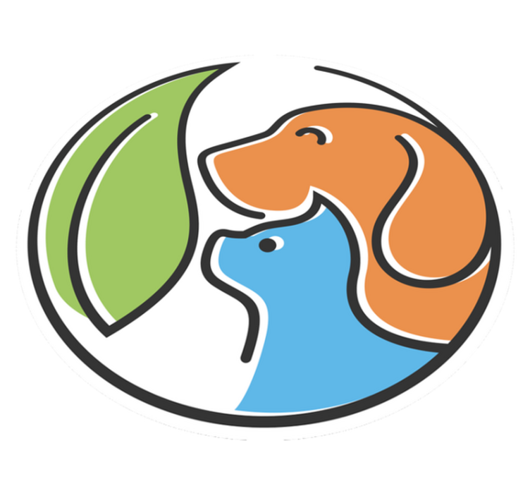 Ikony mačiek a psov zvierací koberec - Tenstickers