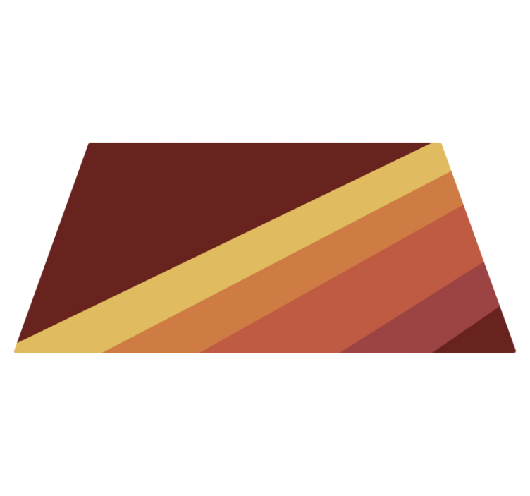 vinylový koberec minimalisticky žiarivý pruhovaný motív - Tenstickers