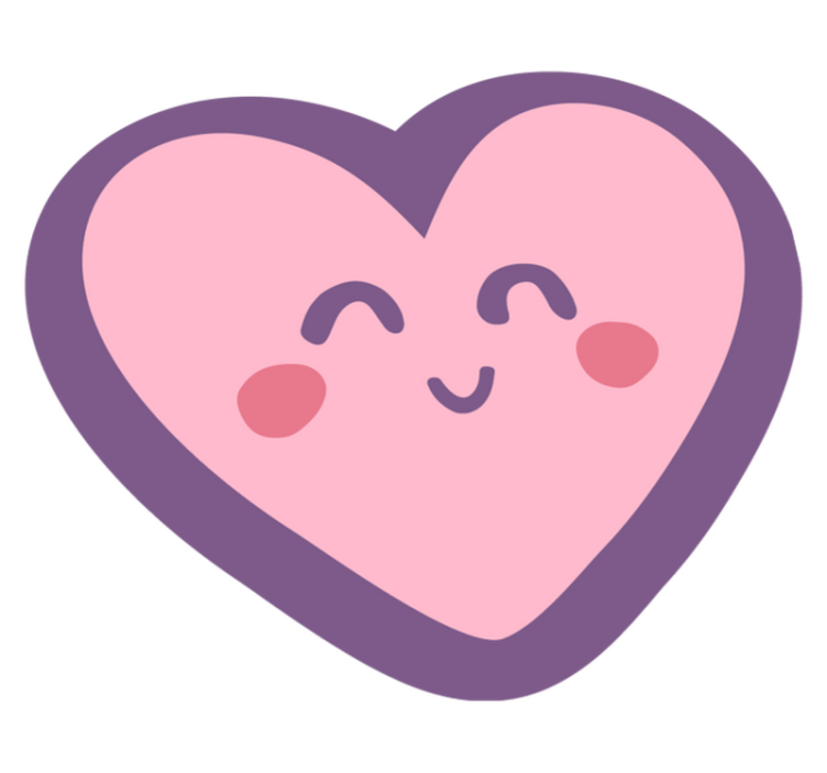 Detský ružový veselý detský vinylový koberec - Tenstickers