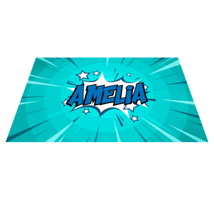 vinylový koberec pre mládež názov komiksového štýlu - Tenstickers