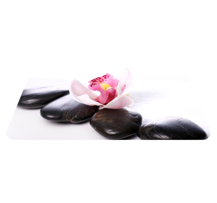 prírodný vinylový koberec elegantný kvetinový pokoj - Tenstickers