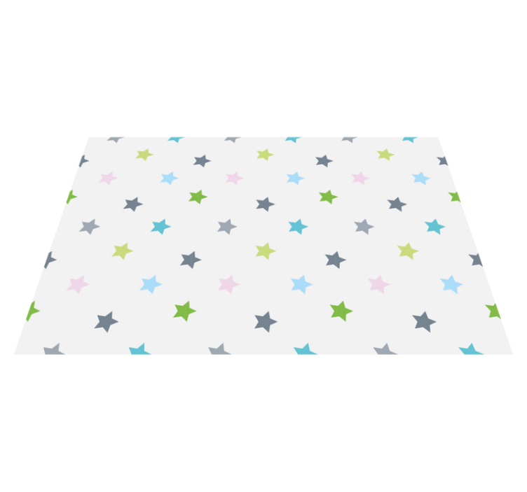 hviezdy vinylový koberec minimalistické farby - Tenstickers