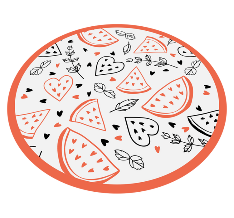 rôzne vinylové koberce pre deti vzory sladkých srdiečok - Tenstickers