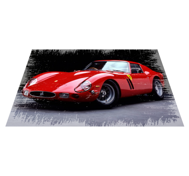 Ferrari 250 gto vintage koberec - Tenstickers