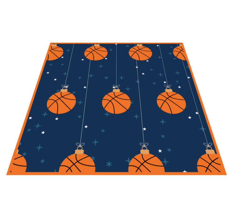 rôzne vinylové koberce pre deti vzor ornamentu pre basketbal - Tenstickers