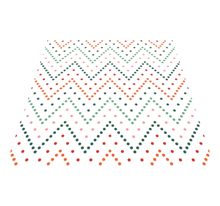 rôzne vinylové koberce pre deti farebný šípový vzor - Tenstickers