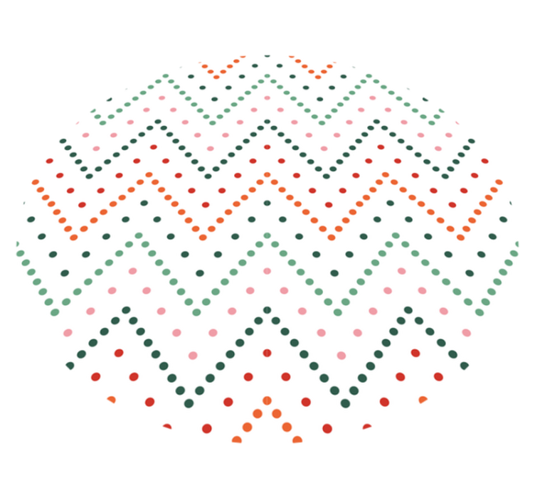 hviezdy vinylový koberec bodkovaný vzor chevron - Tenstickers