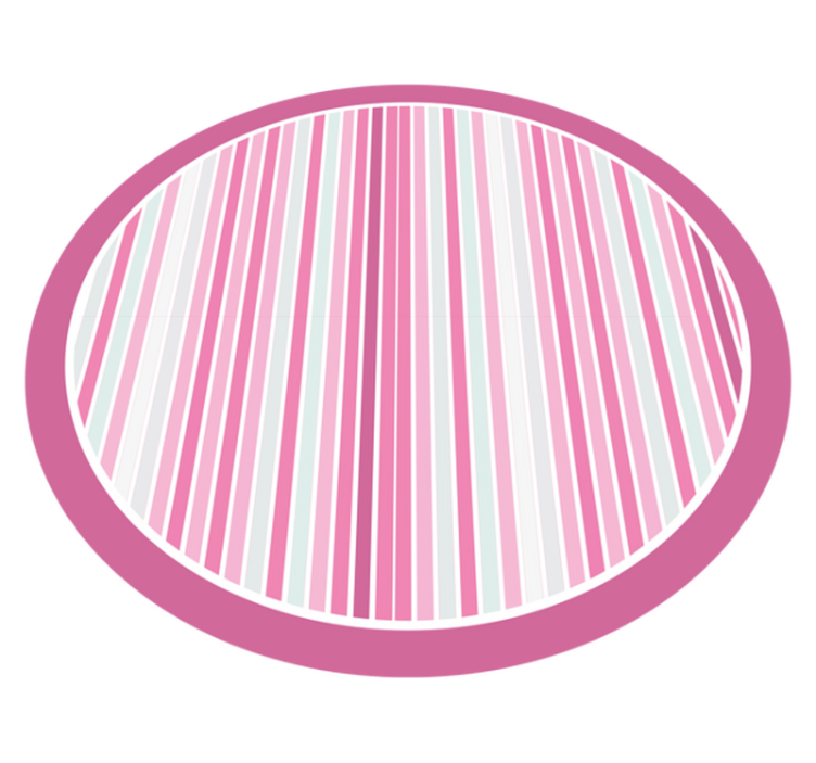 Pruhovaný vinylový koberec v štýlovom dizajne - Tenstickers