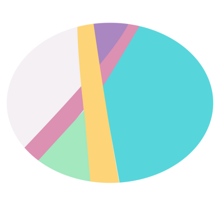 Vinylový koberec minimalisticky v odvážnych farbách - Tenstickers