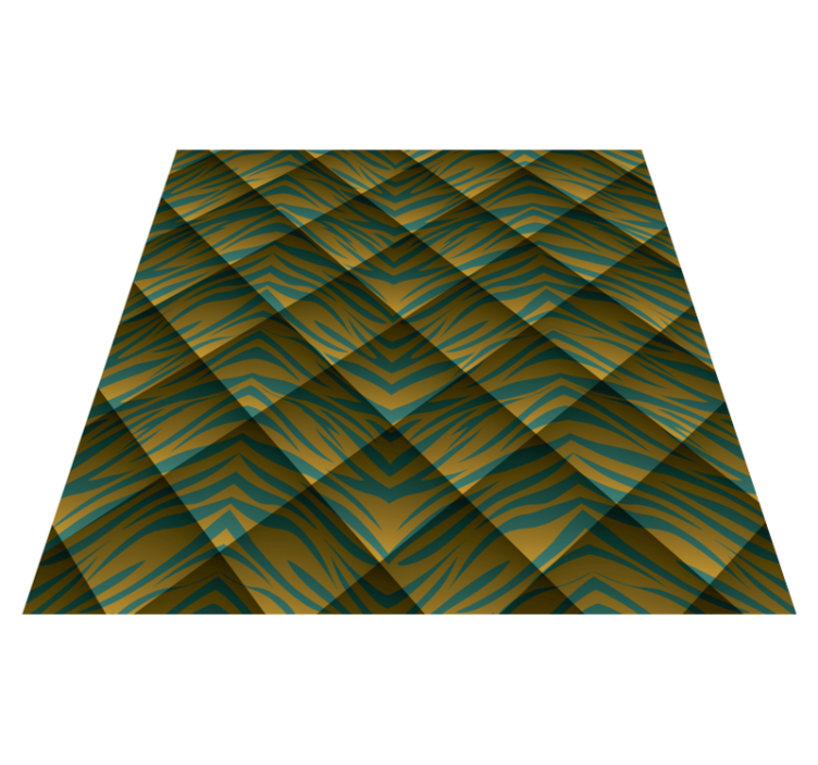 Vinylový koberec zvierací vzor fúzia zebry - Tenstickers