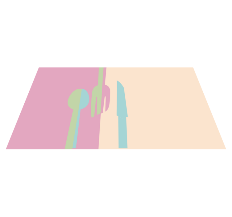 Riad v pastelových farbách kuchynská dlažba - Tenstickers