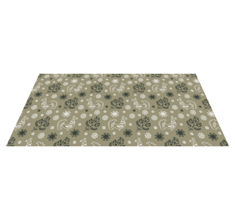 vinylový koberec s menom očarujúce zvieracie motívy - Tenstickers