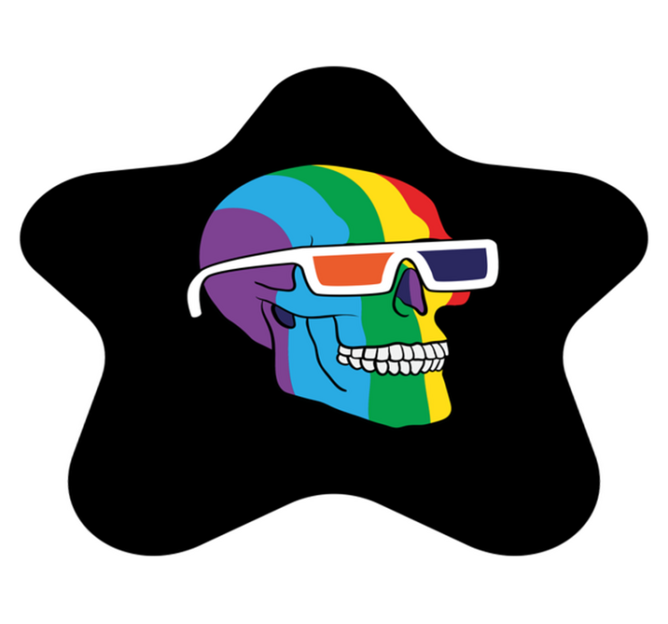 Lgbt koberec do obývačky - Tenstickers
