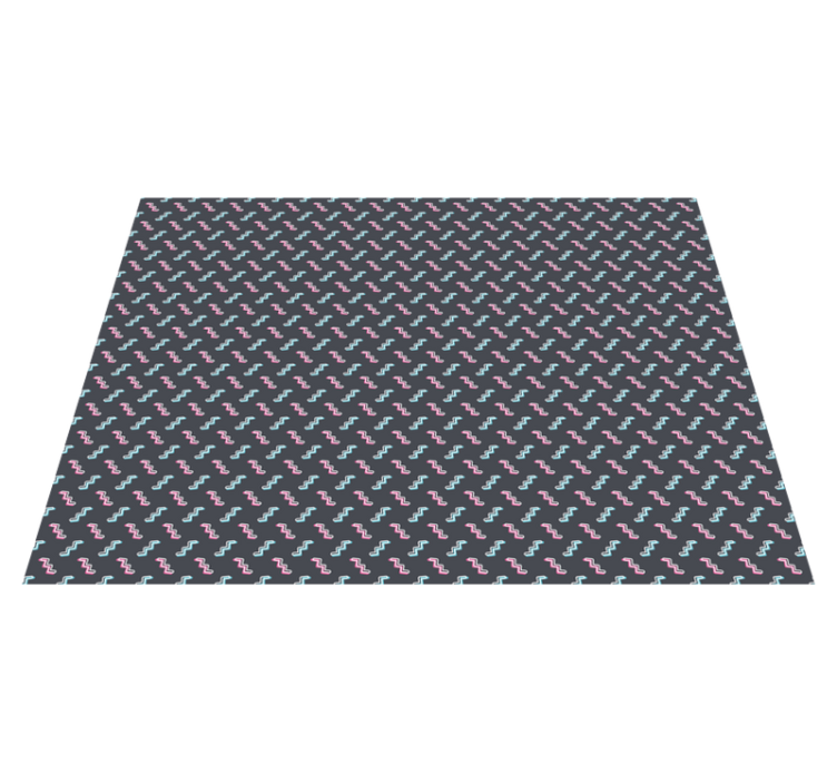 rôzne vinylové koberce pre deti farebné vlnité tvary - Tenstickers